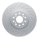 DFC 23-26 Honda Civic Hatchback Front Drilled Hi-Carbon Alloy Geomet Coated Rotor