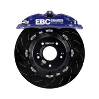 EBC Racing 04-09 Honda S2000 AP2 Blue Apollo-4 Calipers 330mm Rotors Front Big Brake Kit