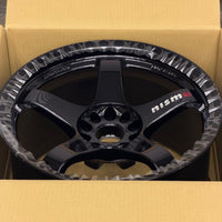 Nismo LMGT4 Omori Factory Spec 18x9.5 & 18x10.5 Black Wheel Set