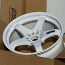 Nismo LMGT4 Omori Factory Spec 18x9.5 +12 5-114.3 White Wheel Set