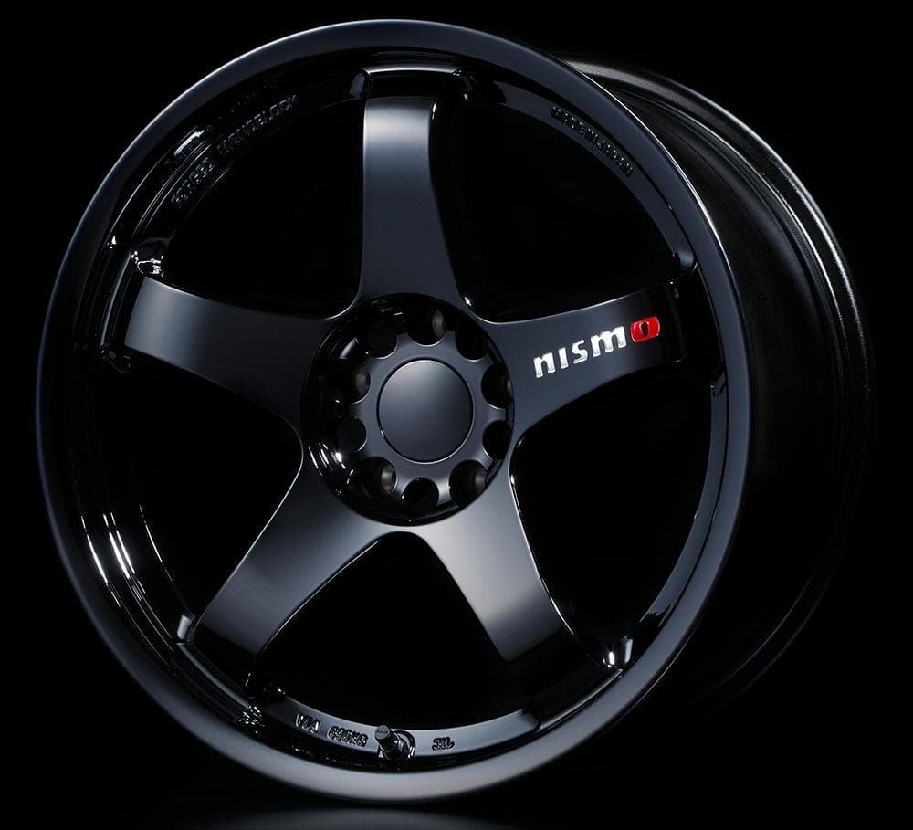 Nismo LMGT4 Omori Factory Spec 18x9.5 & 18x10.5 Black Wheel Set